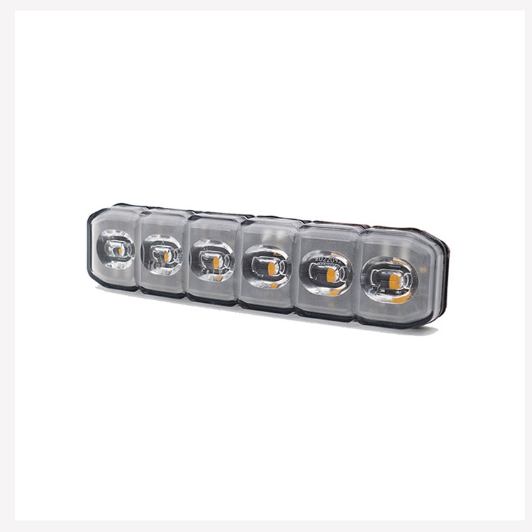 Luz de advertencia flexible de silicona F6
