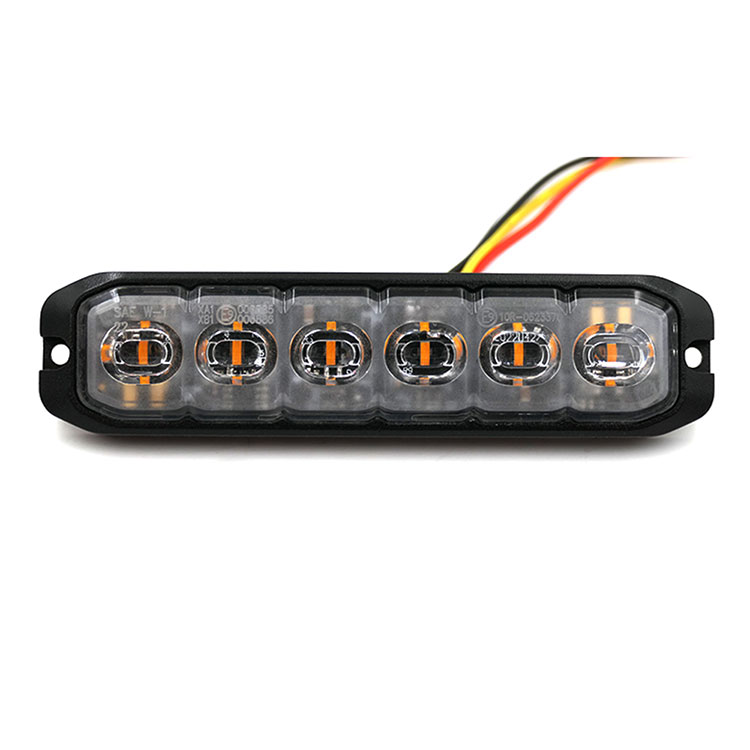 Luz de advertencia de lente de silicona LED