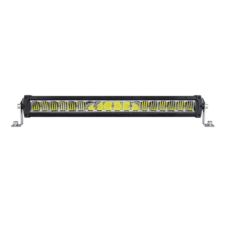 Barra de luz LED de haz combinado de una fila